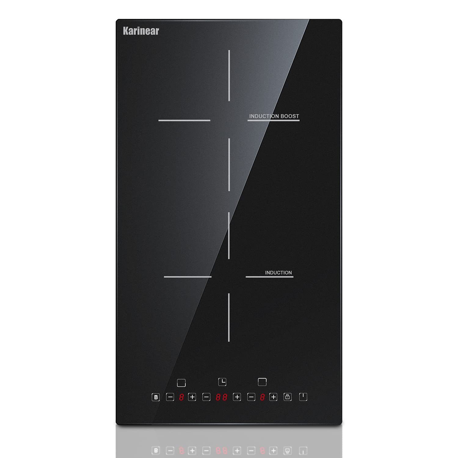 Karinear 12 Inch Induction Coo - Timer Dual Outlet review and price