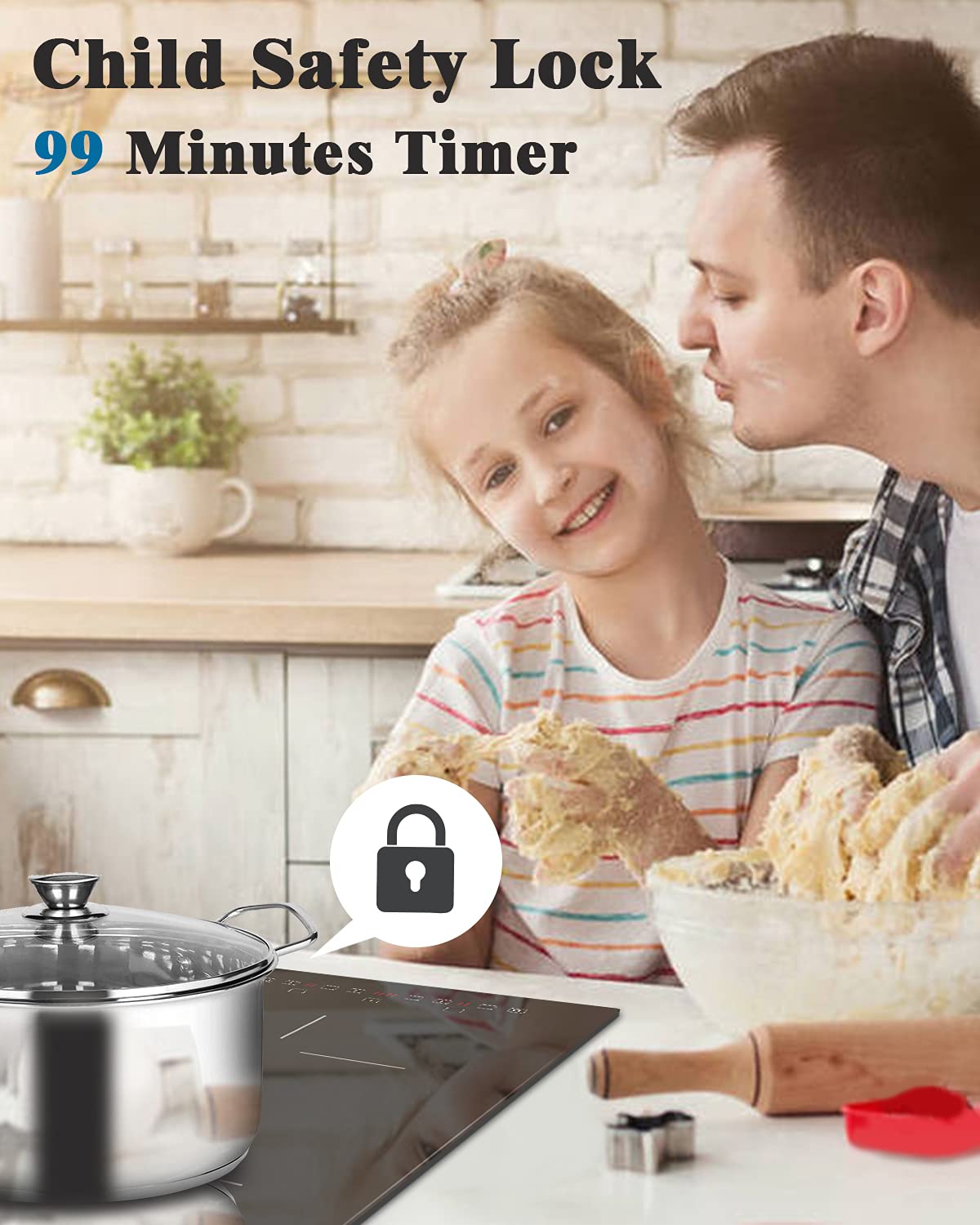Karinear 12 Inch Induction Coo - Timer Dual Outlet review and price
