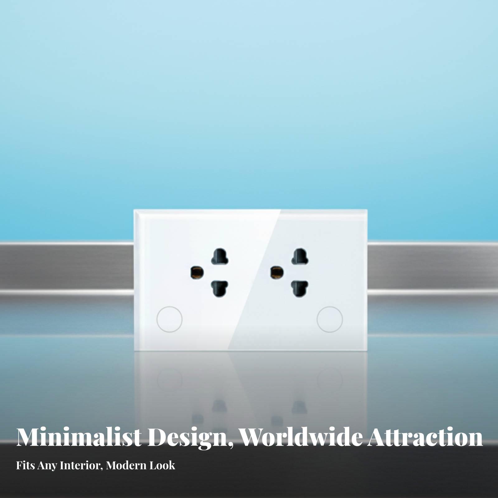 Matter Enabled Wifi Wall Socke - Timer Dual Outlet review and price